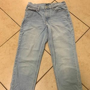 low rise boyfriend jeans